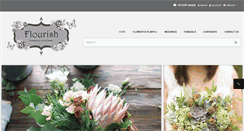 Desktop Screenshot of flourishflorists.co.uk