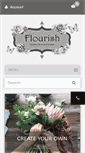 Mobile Screenshot of flourishflorists.co.uk